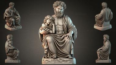 Various figurines STRI_013287 3d model