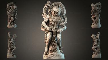 Various figurines STRI_013304 3d model