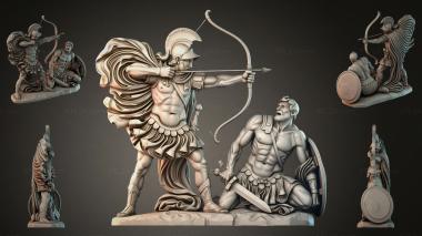 Various figurines STRI_013395 3d model