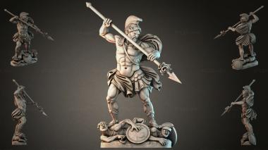 Various figurines STRI_013398 3d model