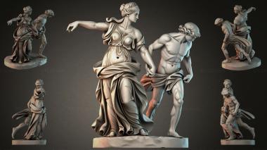 Various figurines STRI_013489 3d model
