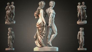 Various figurines STRI_013492 3d model