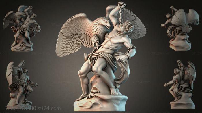 Статуэтки разные (STRI_013580) 3D модель для ЧПУ станка