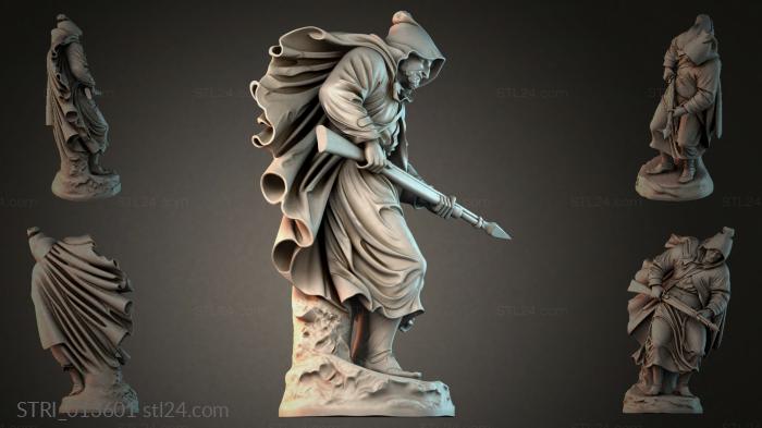 Статуэтки разные (STRI_013601) 3D модель для ЧПУ станка