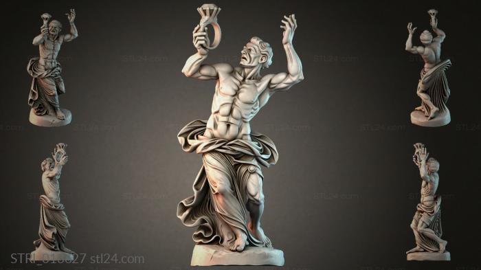 Статуэтки разные (STRI_013627) 3D модель для ЧПУ станка