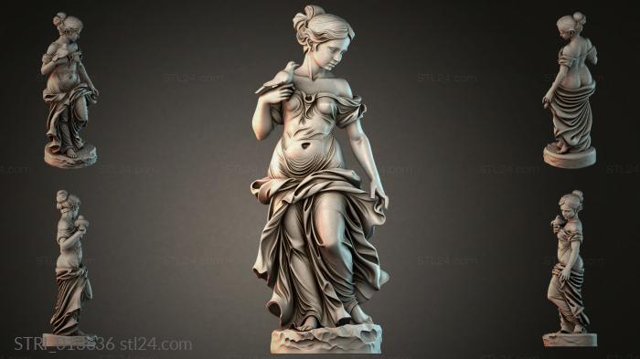 Статуэтки разные (STRI_013636) 3D модель для ЧПУ станка