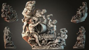 Various figurines STRI_013665 3d model