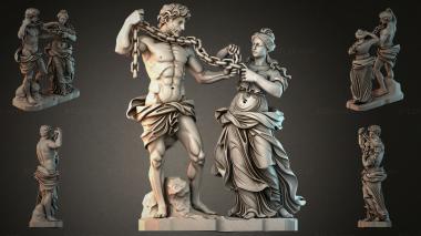 Various figurines STRI_013672 3d model