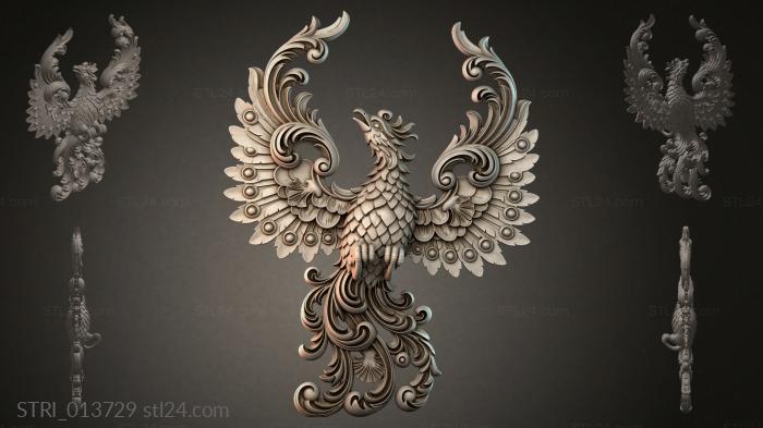 Статуэтки разные (STRI_013729) 3D модель для ЧПУ станка