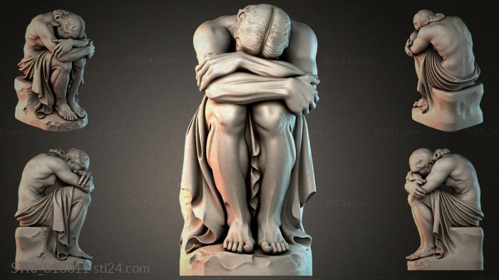 Статуэтки разные (STRI_013811) 3D модель для ЧПУ станка