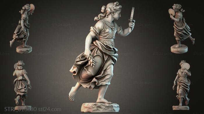 Статуэтки разные (STRI_013880) 3D модель для ЧПУ станка