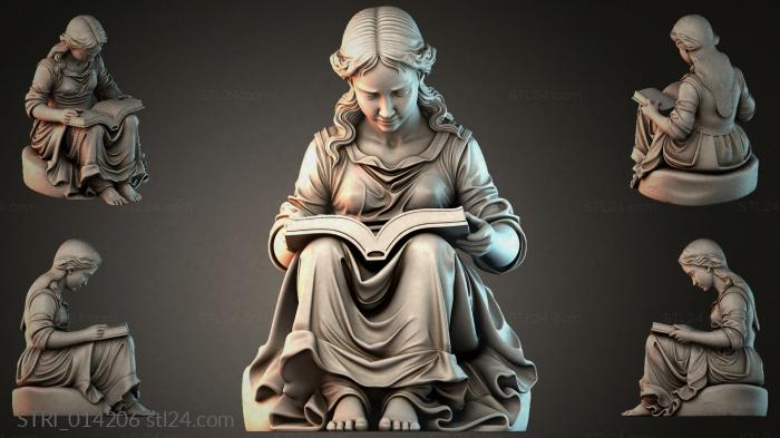 Статуэтки разные (STRI_014206) 3D модель для ЧПУ станка