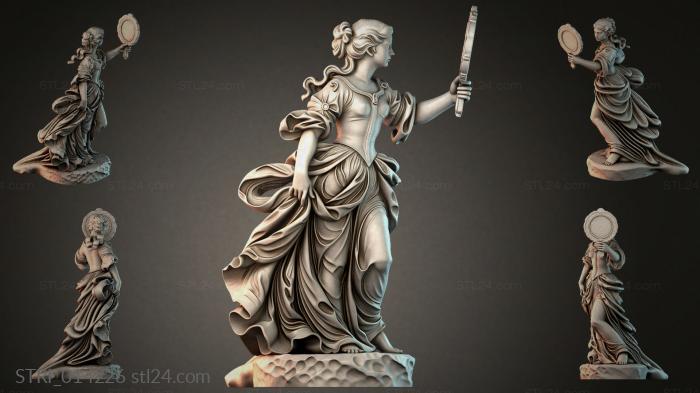 Статуэтки разные (STRI_014226) 3D модель для ЧПУ станка