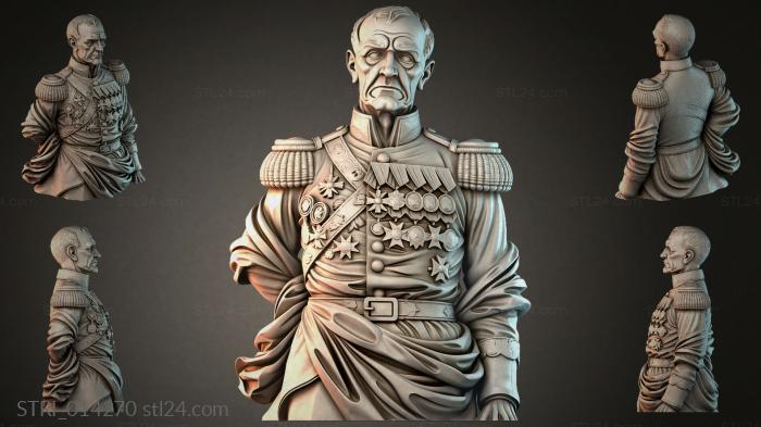 Статуэтки разные (STRI_014270) 3D модель для ЧПУ станка
