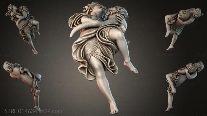 Статуэтки разные (STRI_014634) 3D модель для ЧПУ станка