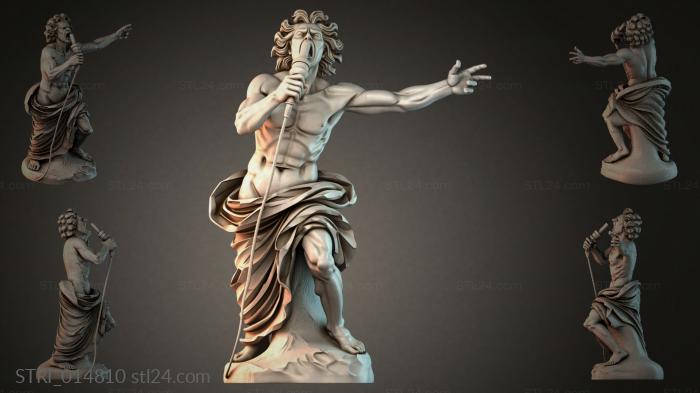Статуэтки разные (STRI_014810) 3D модель для ЧПУ станка