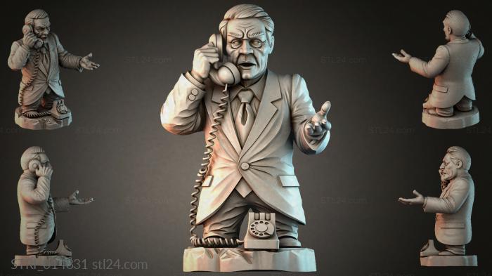 Статуэтки разные (STRI_014831) 3D модель для ЧПУ станка