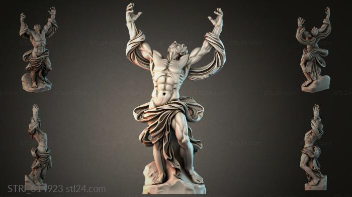 Статуэтки разные (STRI_014923) 3D модель для ЧПУ станка