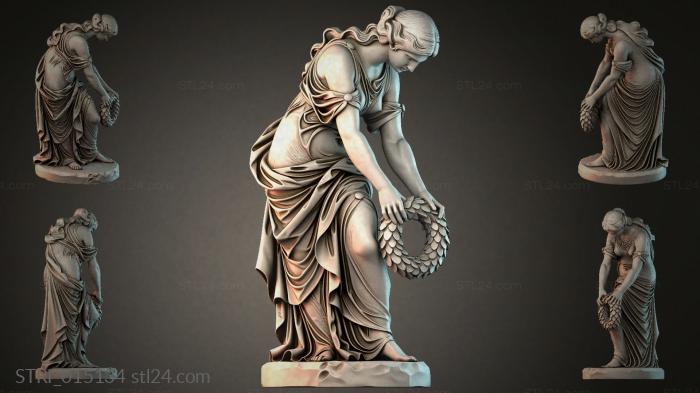 Статуэтки разные (STRI_015134) 3D модель для ЧПУ станка