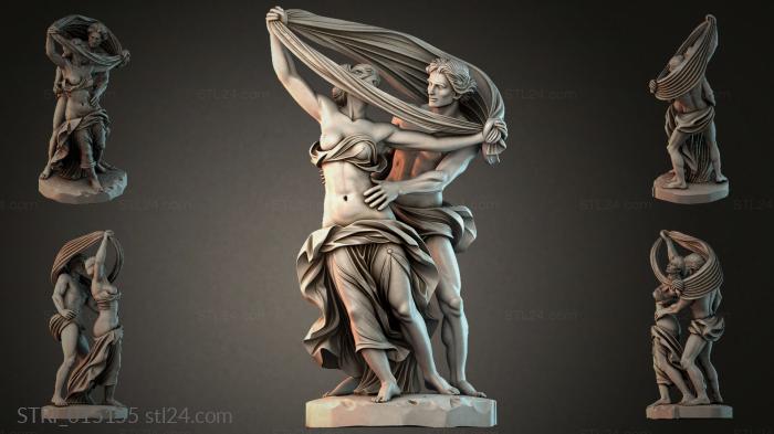 Статуэтки разные (STRI_015155) 3D модель для ЧПУ станка