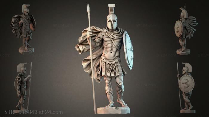 Статуэтки разные (STRI_015343) 3D модель для ЧПУ станка
