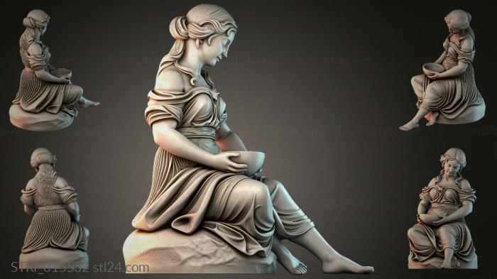 Статуэтки разные (STRI_015532) 3D модель для ЧПУ станка