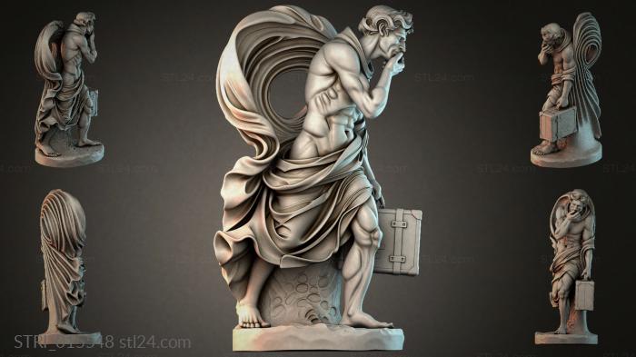 Статуэтки разные (STRI_015548) 3D модель для ЧПУ станка