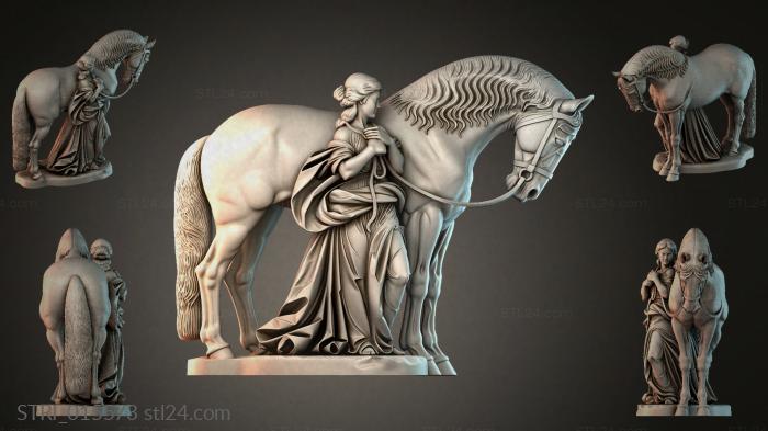 Статуэтки разные (STRI_015573) 3D модель для ЧПУ станка