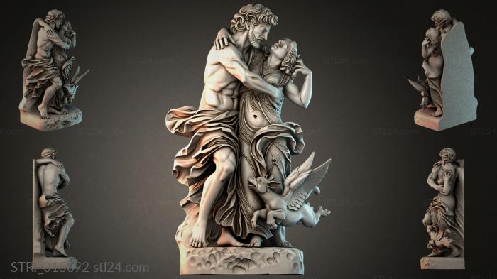 Статуэтки разные (STRI_015692) 3D модель для ЧПУ станка