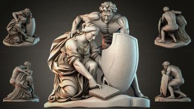 Various figurines STRI_015917 3d model