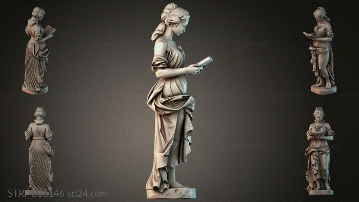Статуэтки разные (STRI_016146) 3D модель для ЧПУ станка