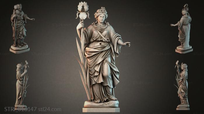 Статуэтки разные (STRI_016147) 3D модель для ЧПУ станка