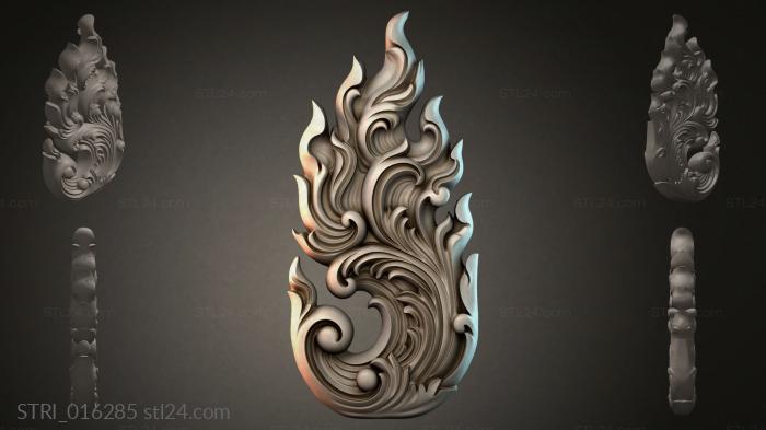 Статуэтки разные (STRI_016285) 3D модель для ЧПУ станка