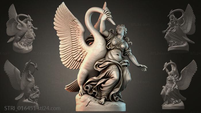 Статуэтки разные (STRI_016451) 3D модель для ЧПУ станка