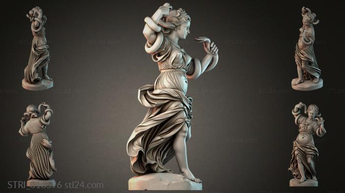 Статуэтки разные (STRI_016596) 3D модель для ЧПУ станка