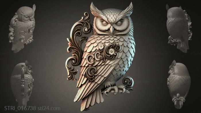 Статуэтки разные (STRI_016738) 3D модель для ЧПУ станка