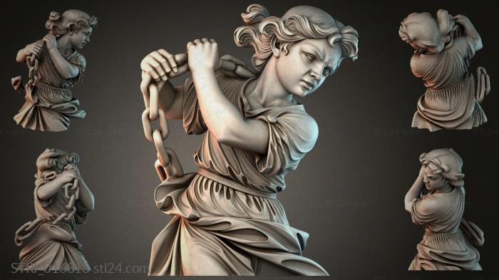 Статуэтки разные (STRI_016813) 3D модель для ЧПУ станка