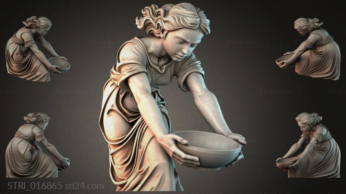 Статуэтки разные (STRI_016865) 3D модель для ЧПУ станка