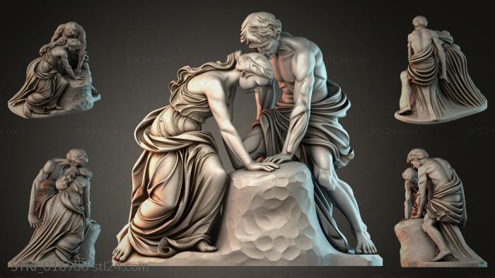 Статуэтки разные (STRI_016908) 3D модель для ЧПУ станка