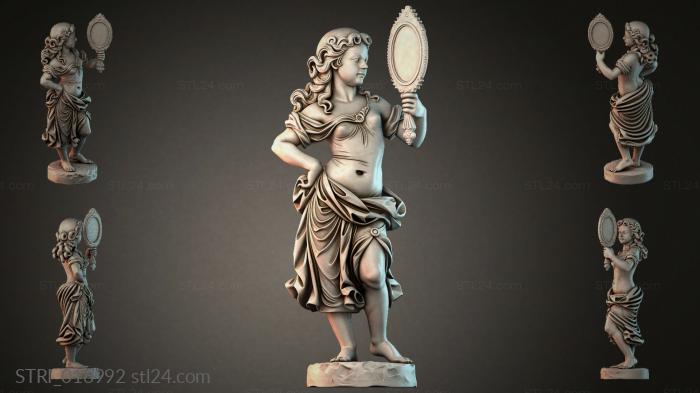 Статуэтки разные (STRI_016992) 3D модель для ЧПУ станка