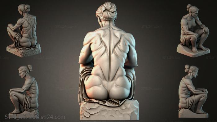 Статуэтки разные (STRI_017208) 3D модель для ЧПУ станка