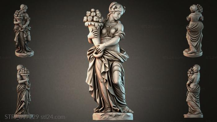 Статуэтки разные (STRI_017229) 3D модель для ЧПУ станка