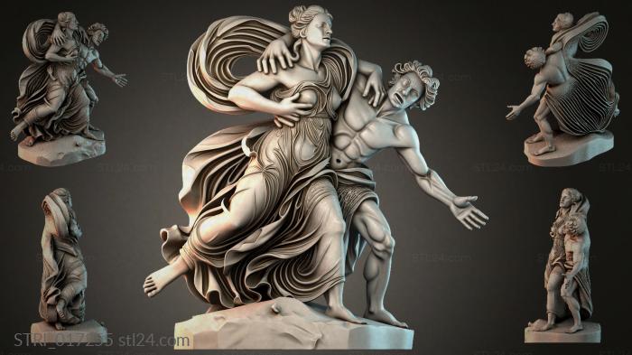 Статуэтки разные (STRI_017255) 3D модель для ЧПУ станка