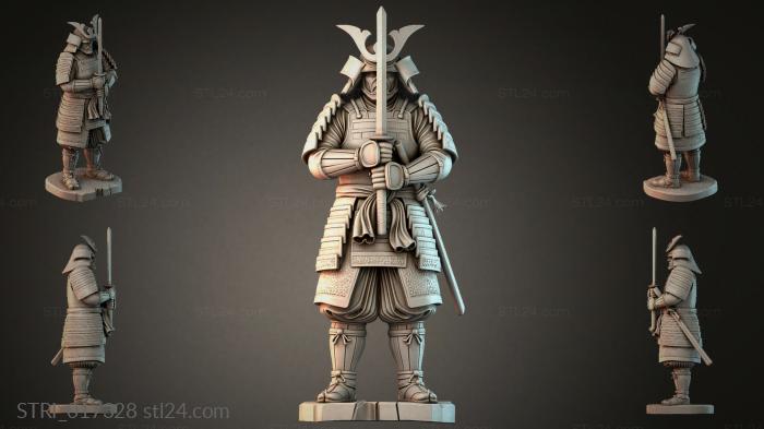 Статуэтки разные (STRI_017328) 3D модель для ЧПУ станка