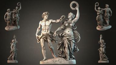 Various figurines STRI_017361 3d model