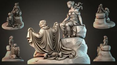 Various figurines STRI_017364 3d model
