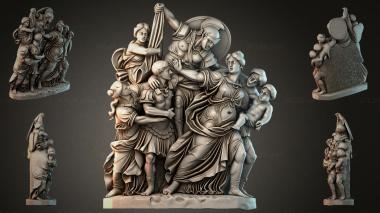 Various figurines STRI_017367 3d model