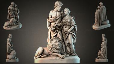 Various figurines STRI_017370 3d model