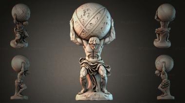 Various figurines STRI_017381 3d model