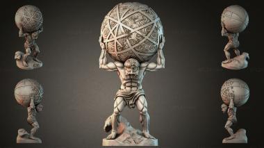 Various figurines STRI_017393 3d model